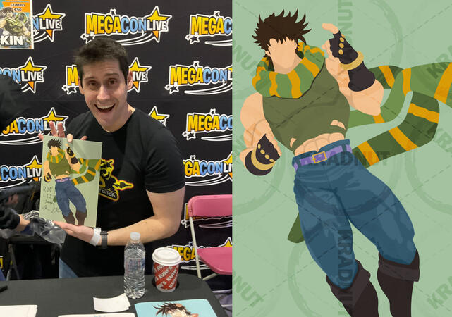 Ben Diskin "Joseph Joestar" - JoJo's Bizarre Adventure