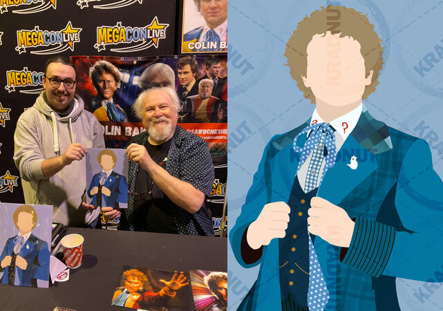 Colin Baker "Sixth Doctor Blue Varient" - Doctor Who